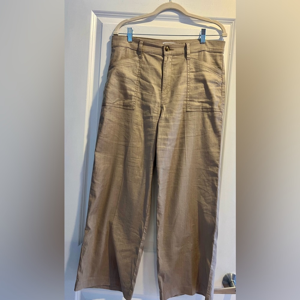 Evereve Beth Wide leg pant sz. 32